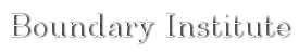 Boundary Institute.gif (3282 bytes)